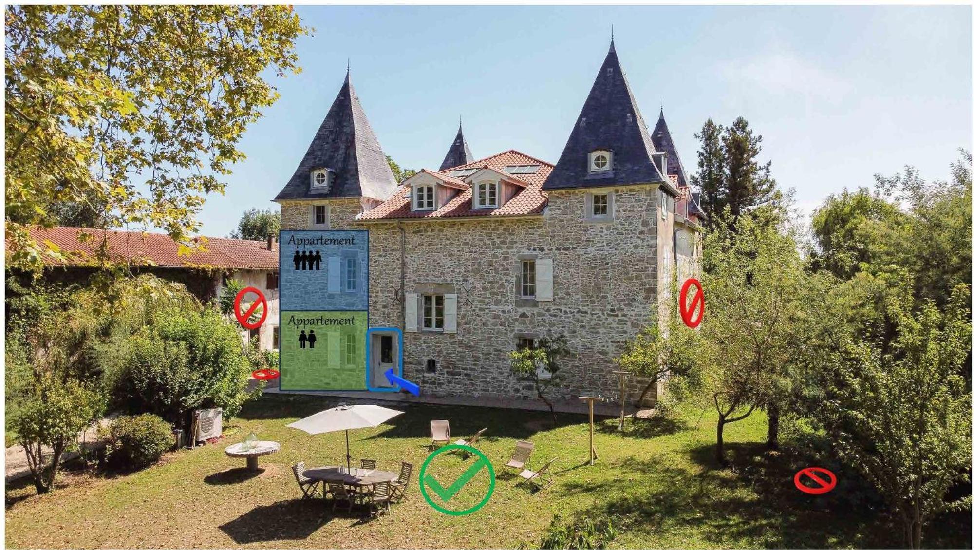 Chateau De Souhy Urcuit Kültér fotó